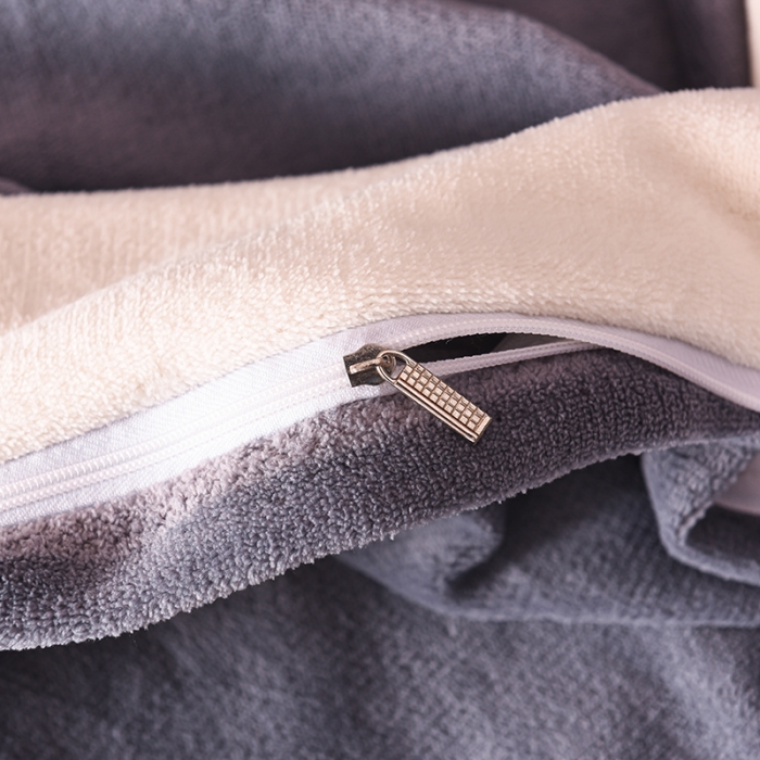 91家纺网 家纺一手货源 找家纺 绒世界 2024新款牛奶绒香斐系列四件套 气质灰