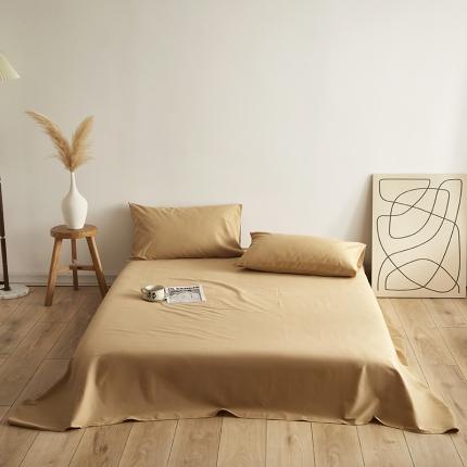 91家纺网 家纺一手货源 找家纺 总）寝柔 2022秋冬新品纯色32*21纯色全棉磨毛单品床单