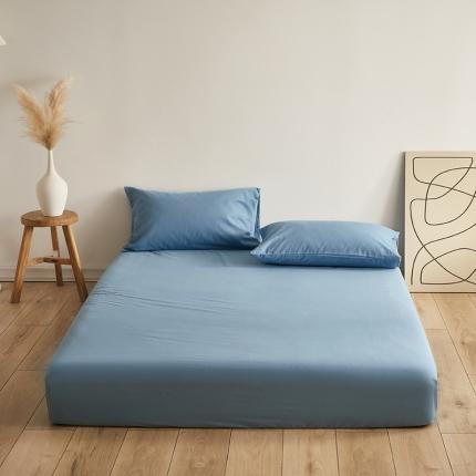 91家纺网 家纺一手货源 找家纺 总）寝柔 2022秋冬新品纯色32*21纯色全棉磨毛单品床笠