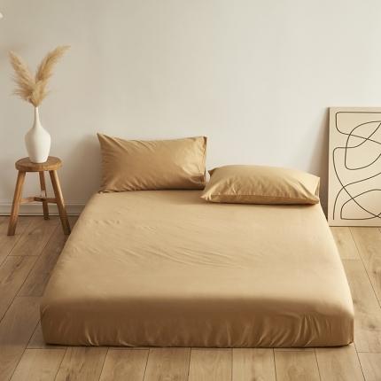 91家纺网 家纺一手货源 找家纺 总）寝柔 2022秋冬新品纯色32*21纯色全棉磨毛单品床笠