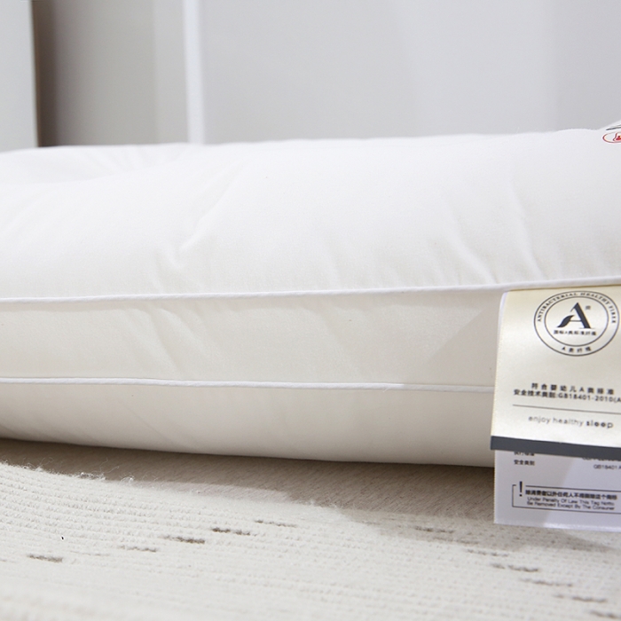 91家纺网 家纺一手货源 找家纺 天意美枕芯 2022新款全棉A类枕头枕芯 全棉分区款