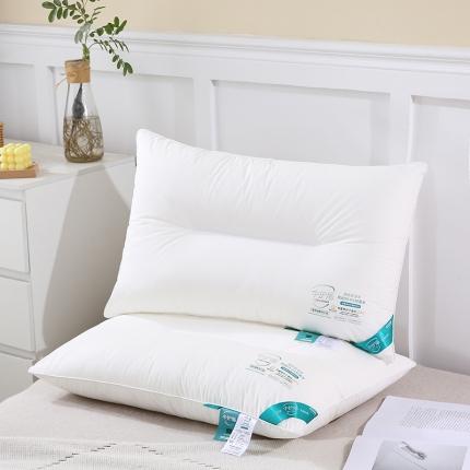 91家纺网 家纺一手货源 找家纺 天意美枕芯 2022新款中护盾全棉护颈枕头枕芯 单边