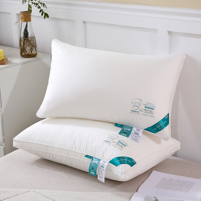 91家纺网 家纺一手货源 找家纺 天意美枕芯 2022新款中护盾全棉护颈枕头枕芯 立体