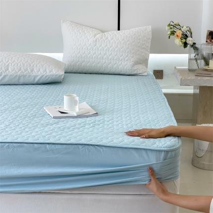 91家纺网 家纺一手货源 找家纺 (总) 三味舒屋 2024新款爱心款加高全棉夹棉床笠