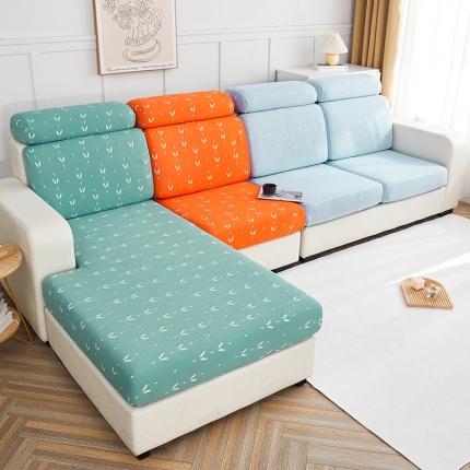 91家纺网 家纺一手货源 找家纺 逐日沙发套 2023新款酷丝麻沙发笠套-点点 拼色