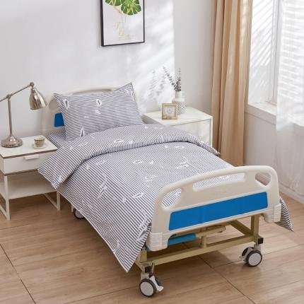 91家纺网 家纺一手货源 找家纺 （总）啊雅 2025耐氯漂涤棉医护床上用品医院三件套