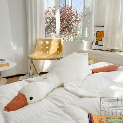 91家纺网 家纺一手货源 找家纺 （总）918拾朵家居 2022新款棉麻大鹅抱枕