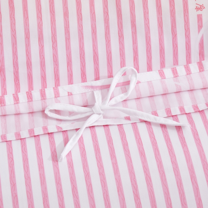 91家纺网 家纺一手货源 找家纺 啊雅 2025耐氯漂涤棉医护床上用品医院三件套 诊所粉条