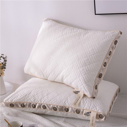 91家纺网 家纺一手货源 找家纺 新疆棉花全棉酒店枕羽丝绒枕芯 至朴植物大豆枕芯枕头