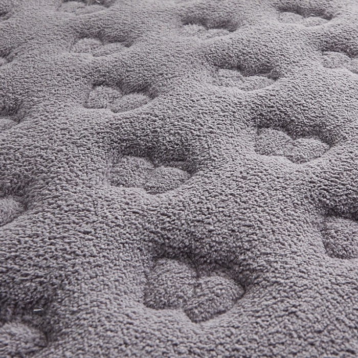 91家纺网 家纺一手货源 找家纺 优莱床垫 羊羔绒乳胶床垫 乳胶羊羔绒蝴蝶灰色（6cm）