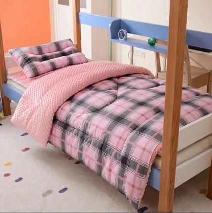 91家纺网 家纺一手货源 找家纺 安力森/诚臻酒店用品 2023新款学生被子豆豆成人款冬季加厚保暖豆豆被 古都