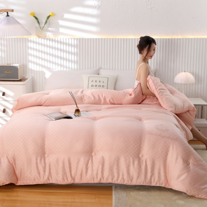 91家纺网 家纺一手货源 找家纺 （总）伊被源 2022新款磨毛提花冬被