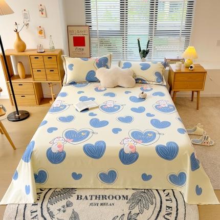 91家纺网 家纺一手货源 找家纺 （总）芃成 2022新款全棉磨毛单床单