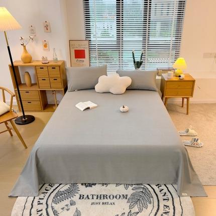 91家纺网 家纺一手货源 找家纺 （总）芃成 2022新款全棉磨毛单床单