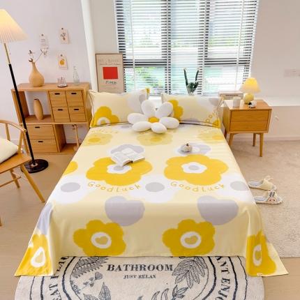 91家纺网 家纺一手货源 找家纺 （总）芃成 2022新款全棉磨毛单床单