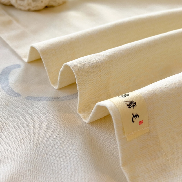 91家纺网 家纺一手货源 找家纺 芃成 2022新款全棉磨毛单床单 乖乖兔