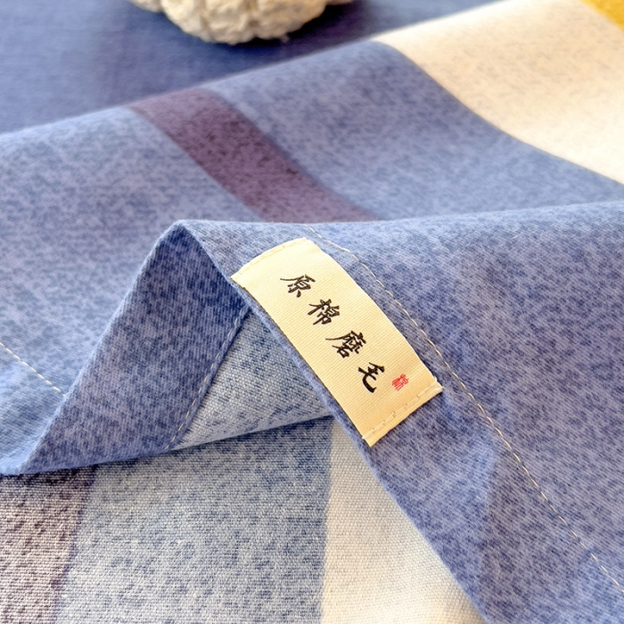 91家纺网 家纺一手货源 找家纺 芃成 2022新款全棉磨毛单床单 简约风尚