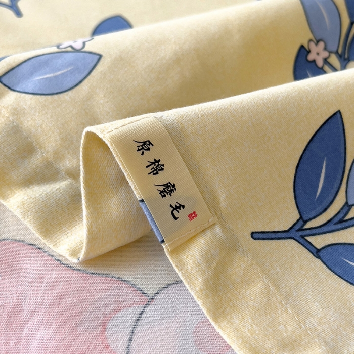 91家纺网 家纺一手货源 找家纺 芃成 2022新款全棉磨毛单床单 快乐时光