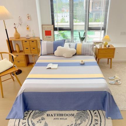 芃成 2022新款全棉磨毛单床单 完美情调