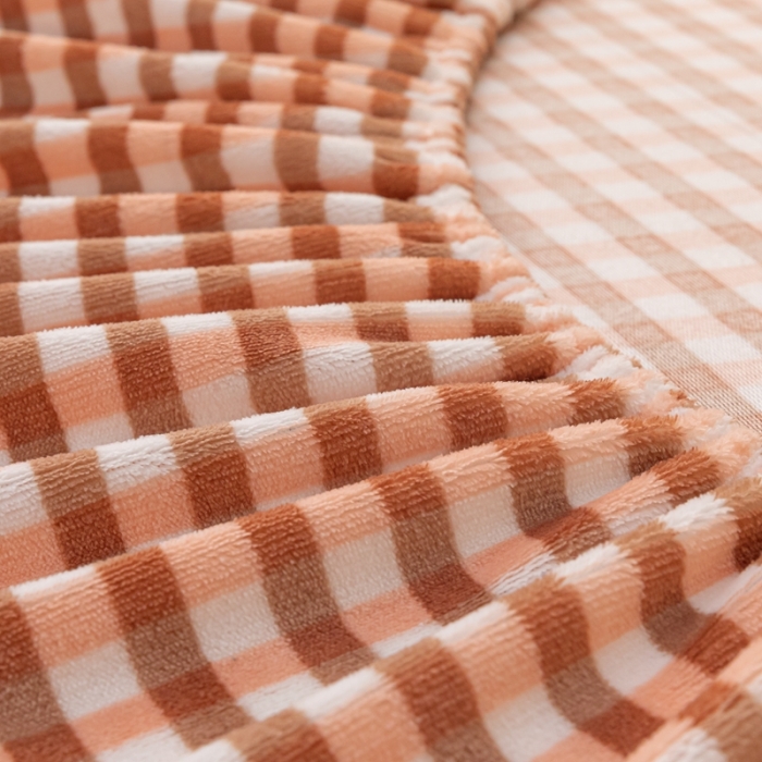 91家纺网 家纺一手货源 找家纺 春寻家纺 2022新款加厚牛奶绒床笠 玉小格