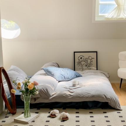 91家纺网 家纺一手货源 找家纺 （总）例外Home 2022新款天鹅绒混四件套