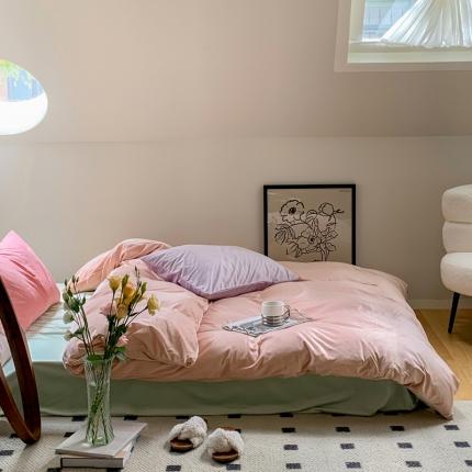 91家纺网 家纺一手货源 找家纺 （总）例外Home 2022新款天鹅绒混四件套