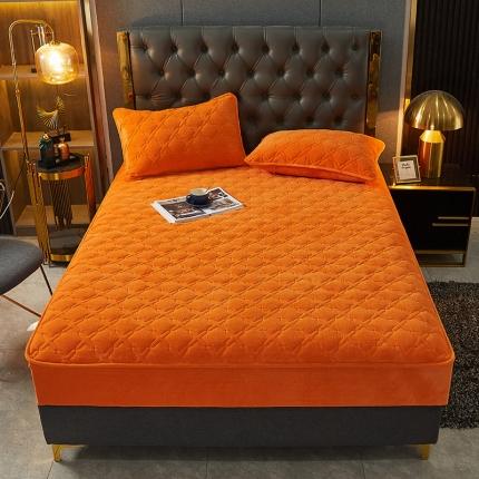 91家纺网 家纺一手货源 找家纺 （总）纤雅床笠 2024新款230g牛奶绒大豆夹棉床笠