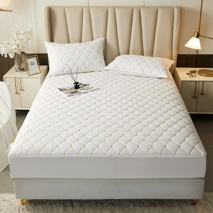 91家纺网 家纺一手货源 找家纺 （总）纤雅床笠 2024新款生姜大豆全包床笠