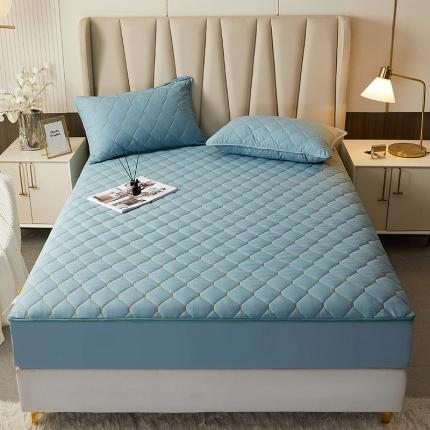 91家纺网 家纺一手货源 找家纺 （总）纤雅床笠 2024新款生姜大豆全包床笠