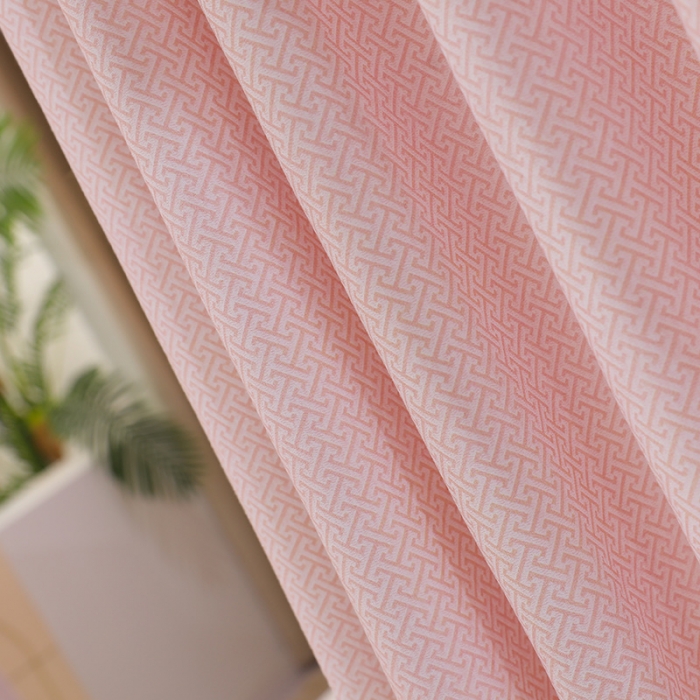 91家纺网 家纺一手货源 找家纺 艾晶美 2022新款双杆双层奶油风床幔蚊帐 珊瑚粉