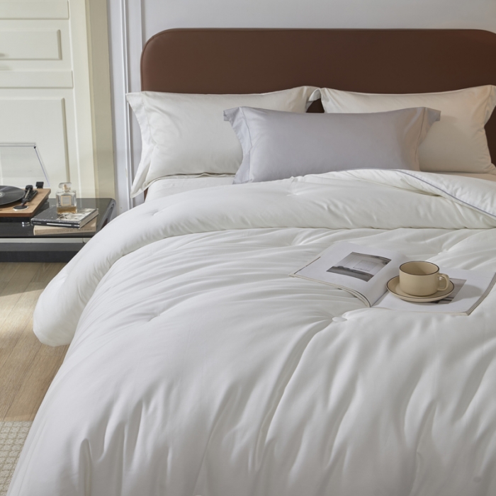 91家纺网 家纺一手货源 找家纺 （总）云栖家居 2022A类80支棉天丝舒柔冬被