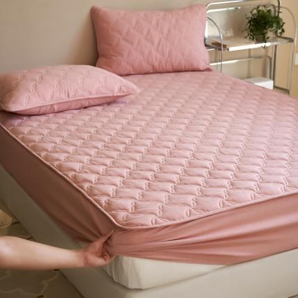 91家纺网 家纺一手货源 找家纺 总酒店酒店宾馆民宿布草套件纯棉A类纯色色织大豆纤维水洗棉夹棉单床笠