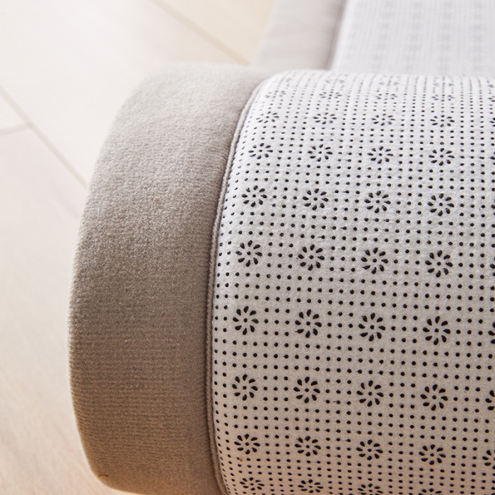 91家纺网 家纺一手货源 找家纺 北辰 2022新款多功能客厅地垫 银灰色