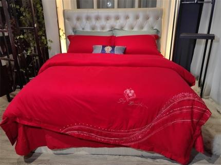 91家纺网 家纺一手货源 找家纺 （总）玖玖爱 2022新款120支绵羊绒四件套