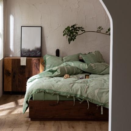 91家纺网 家纺一手货源 找家纺 （总）安莱生活 2022新款绵刺子提花波西米亚风异域风四件套