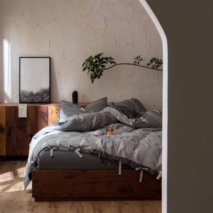 91家纺网 家纺一手货源 找家纺 安莱生活 绵刺子提花波西米亚风名族异域风四件套 波西米亚-黑