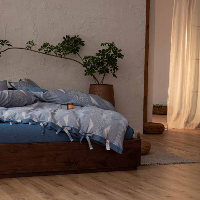 91家纺网 家纺一手货源 找家纺 安莱生活 绵刺子提花波西米亚风名族异域风四件套 波西米亚-蓝