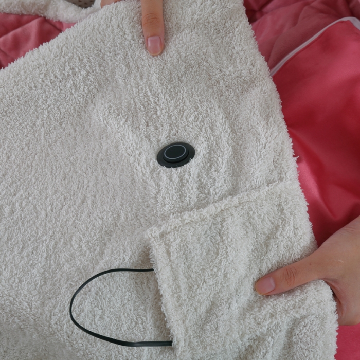 91家纺网 家纺一手货源 找家纺 （总）暖居 2024新款欧盟标准CE认证Usp电热毯抱枕被