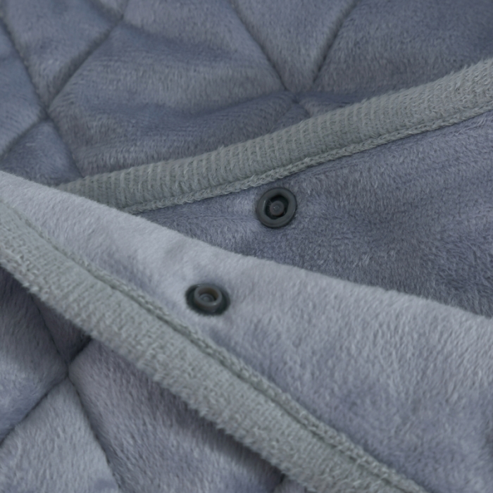 91家纺网 家纺一手货源 找家纺 暖居 2024新款欧盟标准CE认证Usp电热毯抱枕被 浅灰