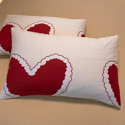 91家纺网 家纺一手货源 找家纺 （总）玉元坊 新款北欧风AB版简约全棉枕套/个48*74cm