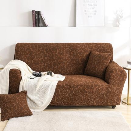 91家纺网 家纺一手货源 找家纺 （总）共鸣 2022新款高奢浮雕提花系列双人沙发套