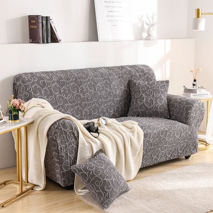 91家纺网 家纺一手货源 找家纺 （总）共鸣 2022新款高奢浮雕提花系列双人沙发套