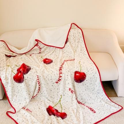 91家纺网 家纺一手货源 找家纺 （总）桃喜 2022新款数码印花双面牛奶绒毯