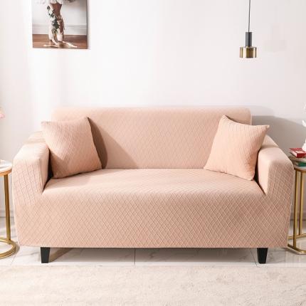 91家纺网 家纺一手货源 找家纺 （总）共鸣 2022新款金针提花系列双人沙发套