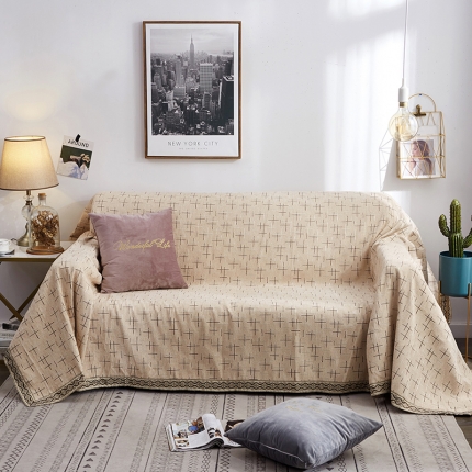 91家纺网 家纺一手货源 找家纺 （总）共鸣 2022新款雪尼尔系列沙发巾