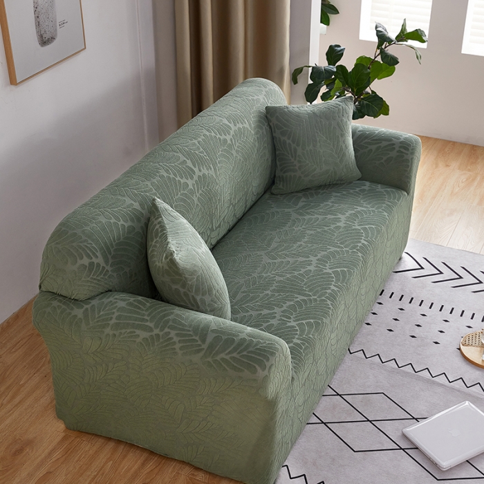 91家纺网 家纺一手货源 找家纺 （总）共鸣 2022新款臻品提花系列双人沙发套