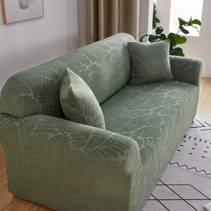 91家纺网 家纺一手货源 找家纺 （总）共鸣 2022新款臻品提花系列双人沙发套