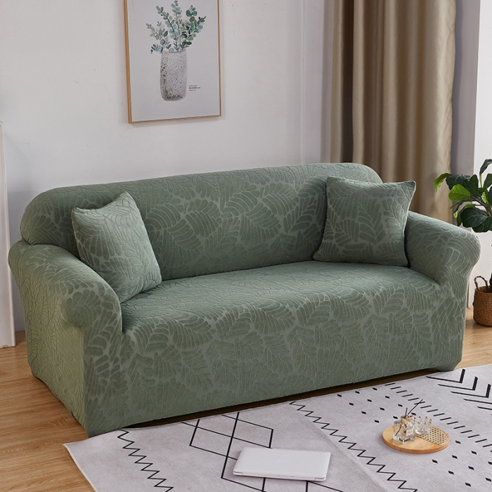 91家纺网 家纺一手货源 找家纺 （总）共鸣 2022新款臻品提花系列双人沙发套