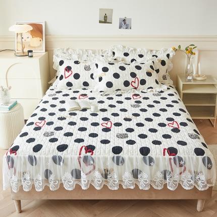 91家纺网 家纺一手货源 找家纺 （总）宜凡2022新款牛奶绒A类印花床笠三件套