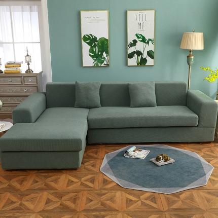 91家纺网 家纺一手货源 找家纺 （总）共鸣 2020新款玉米绒系列组合沙发套